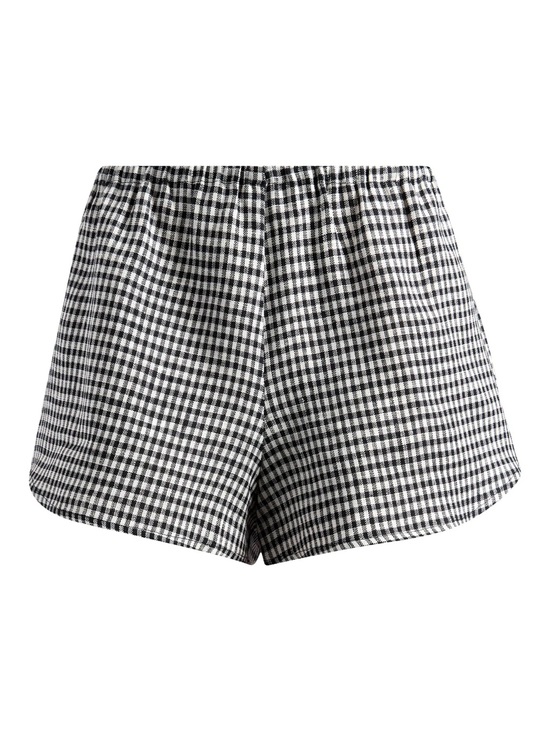 Reformation Pants - Reformation Tiffie Check LinenShorts - S